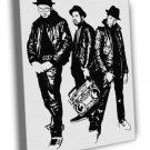 Run–D.M.C. Group Run DMC Retro Art Band Hip-Hop Rap WALL  20x16 inch FRAMED CANVAS PRINT