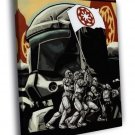 Clone Republic Commando Delta Art Star Wars  20x16 inch FRAMED CANVAS WALL PRINT