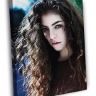 Lorde Awesome Portrait Beautiful Music Artist Singer WALL  20x16 inch FRAMED CANVAS PRINT
