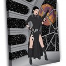 Princess Leia Organa Star Wars Dark SIde Art WALL  20x16 inch FRAMED CANVAS PRINT