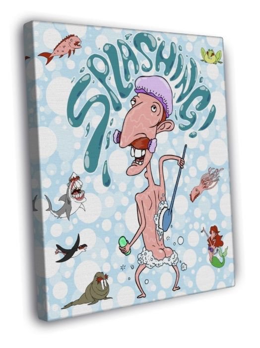 The Wild Thornberrys Nigel Cartoon TV Series Funny Art WALL  20x16 inch FRAMED CANVAS PRINT