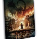 The Hobbit The Battle of the Five Armies Epic Movie WALL  20x16 inch FRAMED CANVAS PRINT