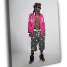 Lil Wayne Hip Hop Singer WALL  20x16 inch FRAMED CANVAS PRINT
