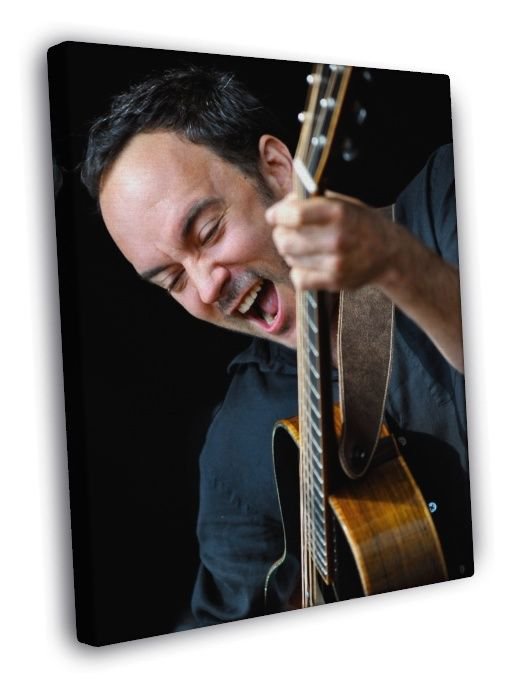 Dave Matthews Rock Singer Music WALL  20x16 inch FRAMED CANVAS PRINT