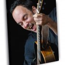 Dave Matthews Rock Singer Music WALL  20x16 inch FRAMED CANVAS PRINT