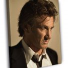 Sean Penn Awesome Portrait Suit Handsome Actor Rare WALL  20x16 inch FRAMED CANVAS PRINT