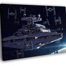 Imperial Navy Starfleet II-class Star Wars Destroyer WALL  20x16 inch FRAMED CANVAS PRINT