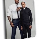 Dr. Dre Lebron James Gangsta Rap Music Basketball  20x16 inch FRAMED CANVAS WALL PRINT