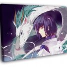 Spirited Away Beautiful Anime Manga Art  20x16 inch FRAMED CANVAS WALL PRINT
