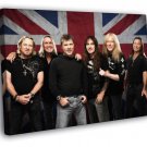Iron Maiden Rock Music Band Group  20x16 inch FRAMED CANVAS WALL PRINT
