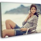 Selena Gomez Cute Beautiful Pop Singer Music  20x16 inch FRAMED CANVAS WALL PRINT