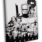 Robocop 1987 Movie Characters OCP ED-209 Alex Murphy  20x16 inch FRAMED CANVAS WALL PRINT