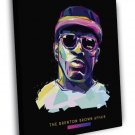 The Brenton Brown Affair Art Rap Hip-Hop Music  20x16 inch FRAMED CANVAS WALL PRINT