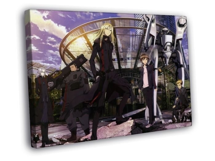 Guilty Crown Characters Shu Ouma Gai Anime Art  20x16 inch FRAMED CANVAS WALL PRINT