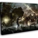 The Evil Within Video Game Art  20x16 inch FRAMED CANVAS WALL PRINT