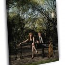 Bones TV Series Awesome  20x16 inch FRAMED CANVAS WALL PRINT