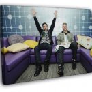 Macklemore & Ryan Lewis Hip Hop Singer Music  20x16 inch FRAMED CANVAS WALL PRINT