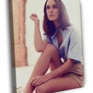 Keira Knightley Beautiful Actress  20x16 inch FRAMED CANVAS WALL PRINT