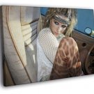 Kesha Style Hot Pop Music Singer Rare  20x16 inch FRAMED CANVAS WALL PRINT