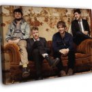 Mumford & Sons Folk Rock Music  20x16 inch FRAMED CANVAS WALL PRINT
