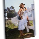 Carrie Underwood Country Pop Music Singer  20x16 inch FRAMED CANVAS WALL PRINT