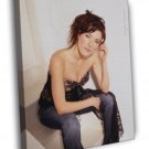Jaime Murray Beautiful Hot Actress  20x16 inch FRAMED CANVAS WALL PRINT