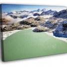 Lake Wakatipu New Zealand Beautiful Nature  20x16 inch FRAMED CANVAS WALL PRINT