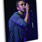Coldplay Chris Martin Rock Band Music  20x16 inch FRAMED CANVAS WALL PRINT