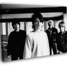 U2 Rock Band Retro Vintage Classic BW  20x16 inch FRAMED CANVAS WALL PRINT