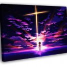 Neon Genesis Evangelion Unit-01 EVA 01 Anime  20x16 inch FRAMED CANVAS WALL PRINT
