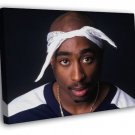 2Pac Portrait Face Tupac Amaru Shakur Tattoos Rapper WALL  20x16 inch FRAMED CANVAS PRINT