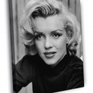 Marilyn Monroe Portrait Retro Classic Actress  20x16 inch FRAMED CANVAS WALL PRINT
