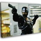 Robocop Painting Art Movie 1987 Best Awesome WALL  20x16 inch FRAMED CANVAS PRINT