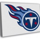 Tennessee Titans Football Logo Hockey Art  20x16 inch FRAMED CANVAS WALL PRINT