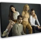Hemlock Grove Bill Skarsgard Landon Liboiron Cast  20x16 inch FRAMED CANVAS WALL PRINT