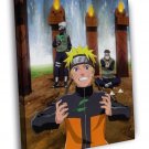 Naruto Shippuuden Yamato Kakashi Characters Anime Art  20x16 inch FRAMED CANVAS WALL PRINT