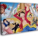 One Piece Anime Manga Art  20x16 inch FRAMED CANVAS WALL PRINT
