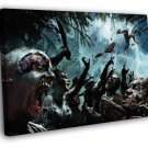 Dead Island Zombies Horror Video Game  20x16 inch FRAMED CANVAS WALL PRINT