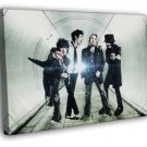 Motley Crue Nikki Sixx Tommy Lee Heavy Metal Band  20x16 inch FRAMED CANVAS WALL PRINT