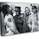 Motley Crue Nikki Sixx Tommy Lee Heavy Metal  20x16 inch FRAMED CANVAS WALL PRINT