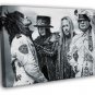 Motley Crue Nikki Sixx Tommy Lee Heavy Metal  20x16 inch FRAMED CANVAS WALL PRINT