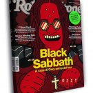 Ozzy Osbourne Rolling Stone Cover Painting Art  20x16 inch FRAMED CANVAS WALL PRINT