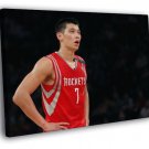 Jeremy Lin Houston Rockets Jersey Basketball  20x16 inch FRAMED CANVAS WALL PRINT