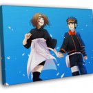 Naruto Rin Nohara Obito Uchiha Characters Anime Manga  20x16 inch FRAMED CANVAS WALL PRINT