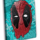 Deadpool Comic Cool Art Artwork  20x16 inch FRAMED CANVAS WALL PRINT
