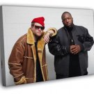 Run the Jewels El-P Killer Mike Group Band Hip-Hop Rap WALL  20x16 inch FRAMED CANVAS PRINT