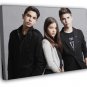 Vazquez Sounds Pop Rock Trio Group Music 20x16 inch FRAMED CANVAS WALL PRINT