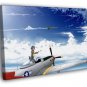 Strike Witches Airplane Sky Clouds Anime Manga WALL  20x16 inch FRAMED CANVAS PRINT