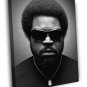 Ice Cube Portrait Rapper Hip-Hop Music Gangsta Rap BW WALL  20x16 inch FRAMED CANVAS PRINT