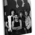 Queen Brian May John Deacon Roger Taylor Mercury WALL  20x16 inch FRAMED CANVAS PRINT